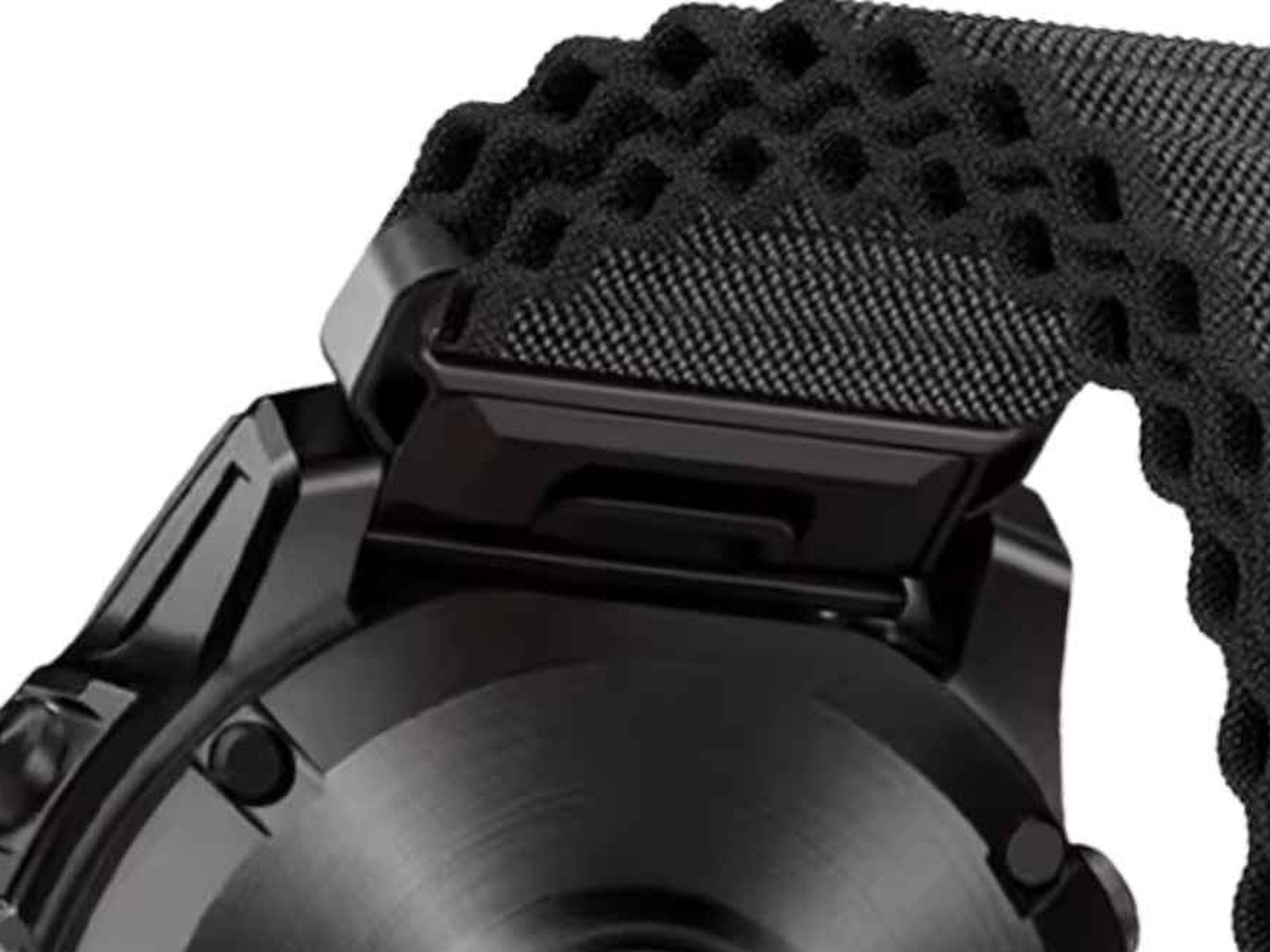 QuickFit-Anschluss im Detail – Erkennungsmerkmal des Garmin QuickFit-Systems