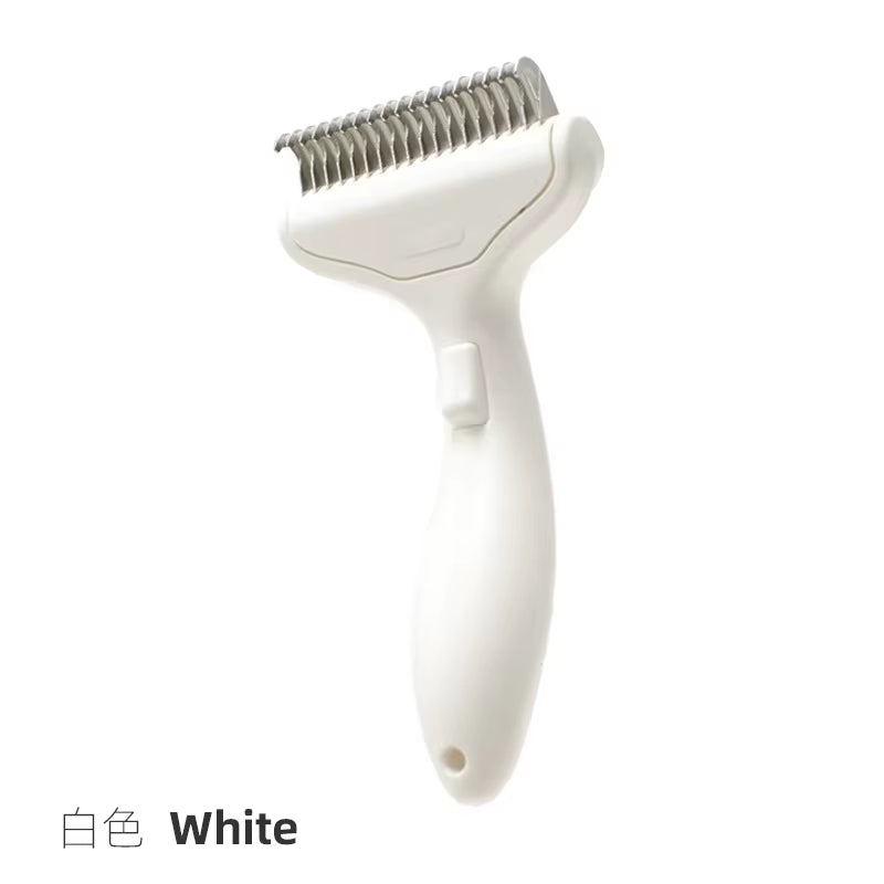 Ultimate Stainless Steel Dog Hair Removal Brush - Effortless Grooming Tool for Dogs and Pets