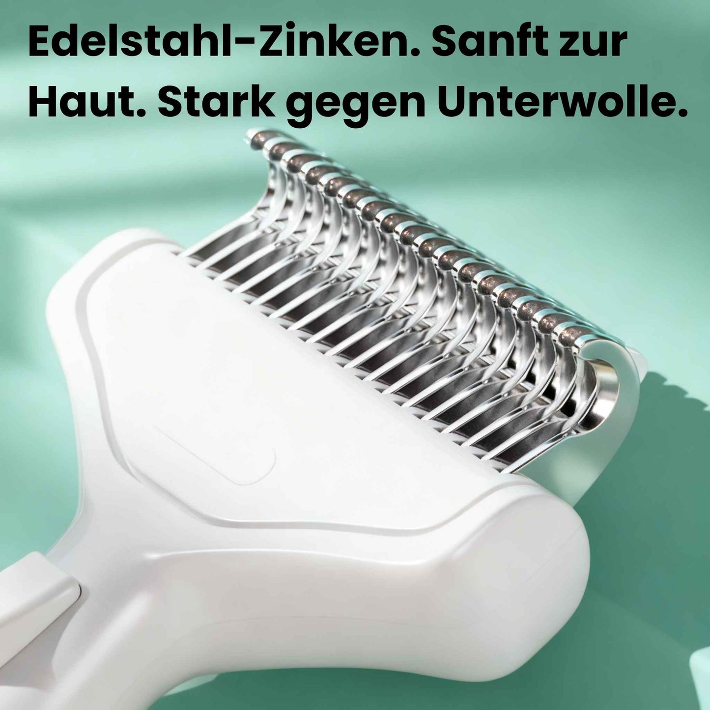 FellFix Hundehaarbürste aus Edelstahl