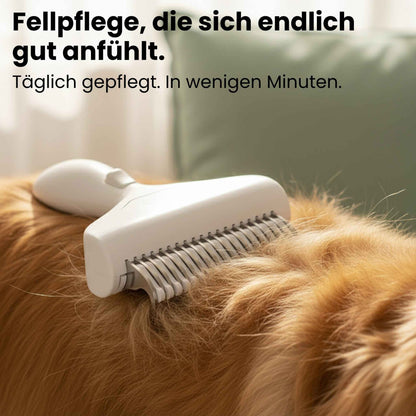 FellFix Hundehaarbürste aus Edelstahl