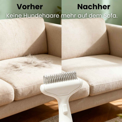 FellFix Hundehaarbürste aus Edelstahl